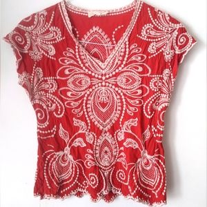 Embroidered Woven Shirt